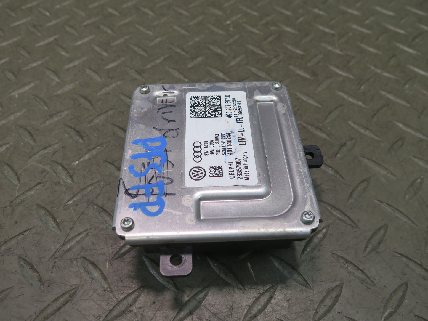13-17 Audi A5 S5 RS5 Right LED Headlight Control Ballast Module 4G0907697D OEM