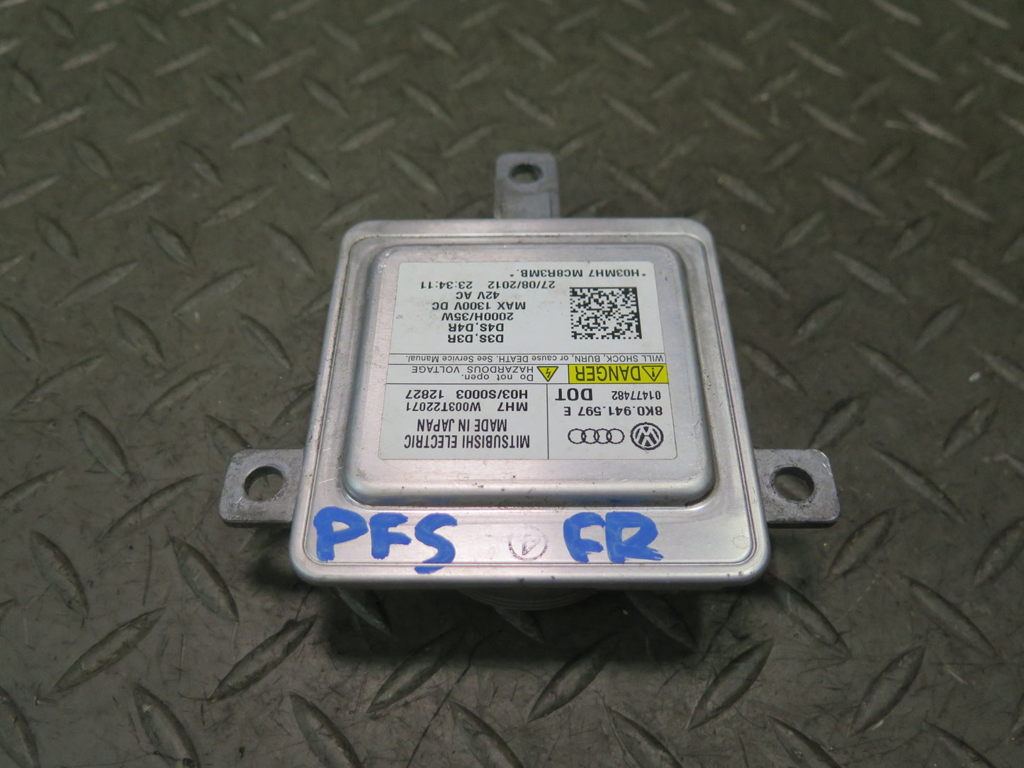 08-17 Audi A5 S5 RS5 Right HID Headlight Ballast 8K0941597E OEM