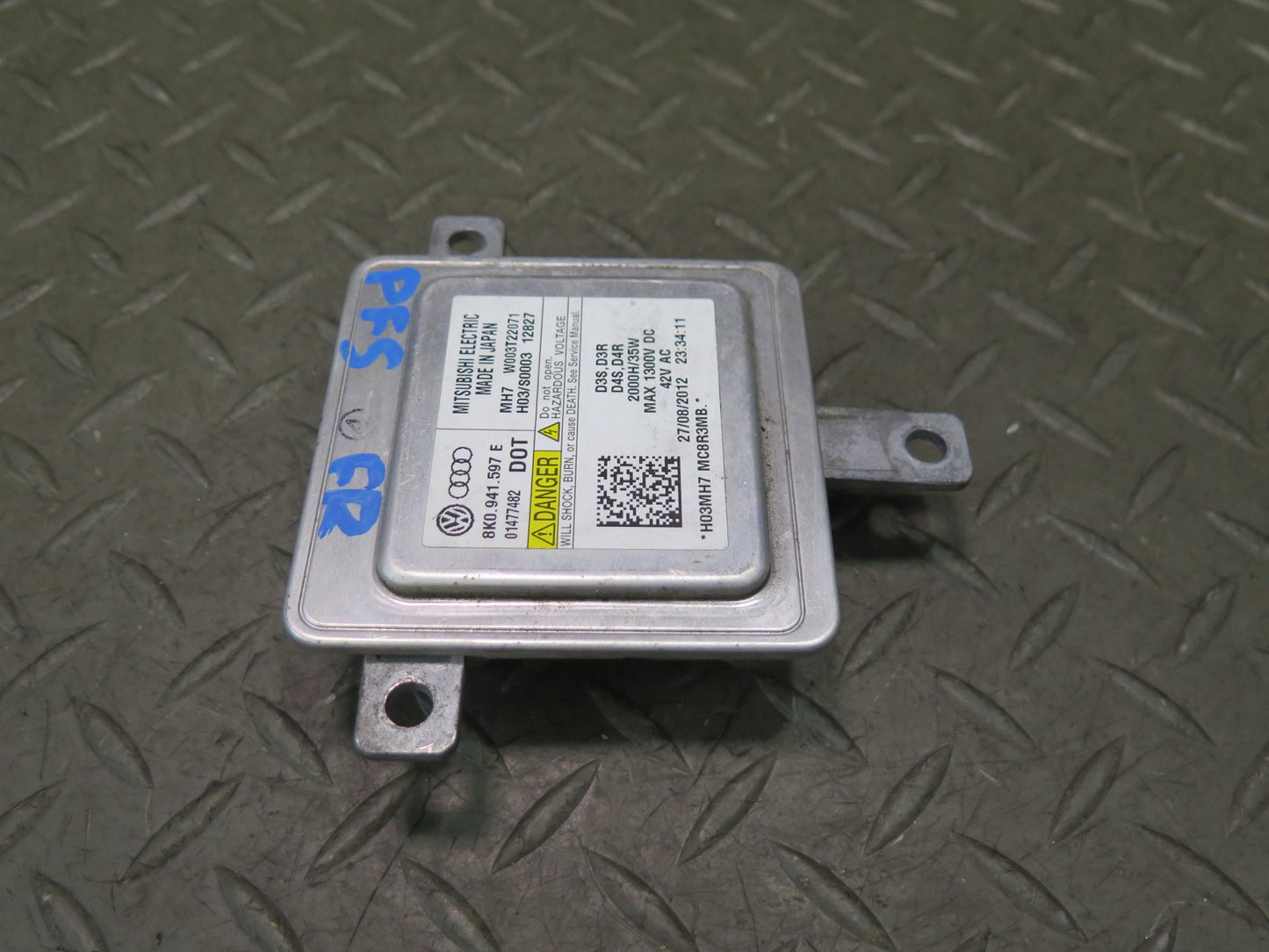 08-17 Audi A5 S5 RS5 Right HID Headlight Ballast 8K0941597E OEM