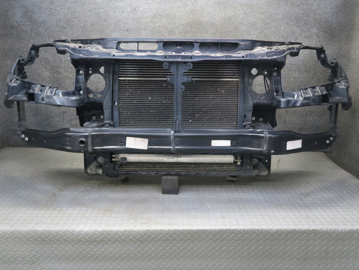 12-15 Mercedes W166 ML350 RWD Engine Radiator Core Cooling Fan Shroud Assy OEM