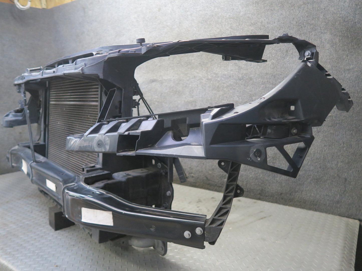 12-15 Mercedes W166 ML350 RWD Engine Radiator Core Cooling Fan Shroud Assy OEM