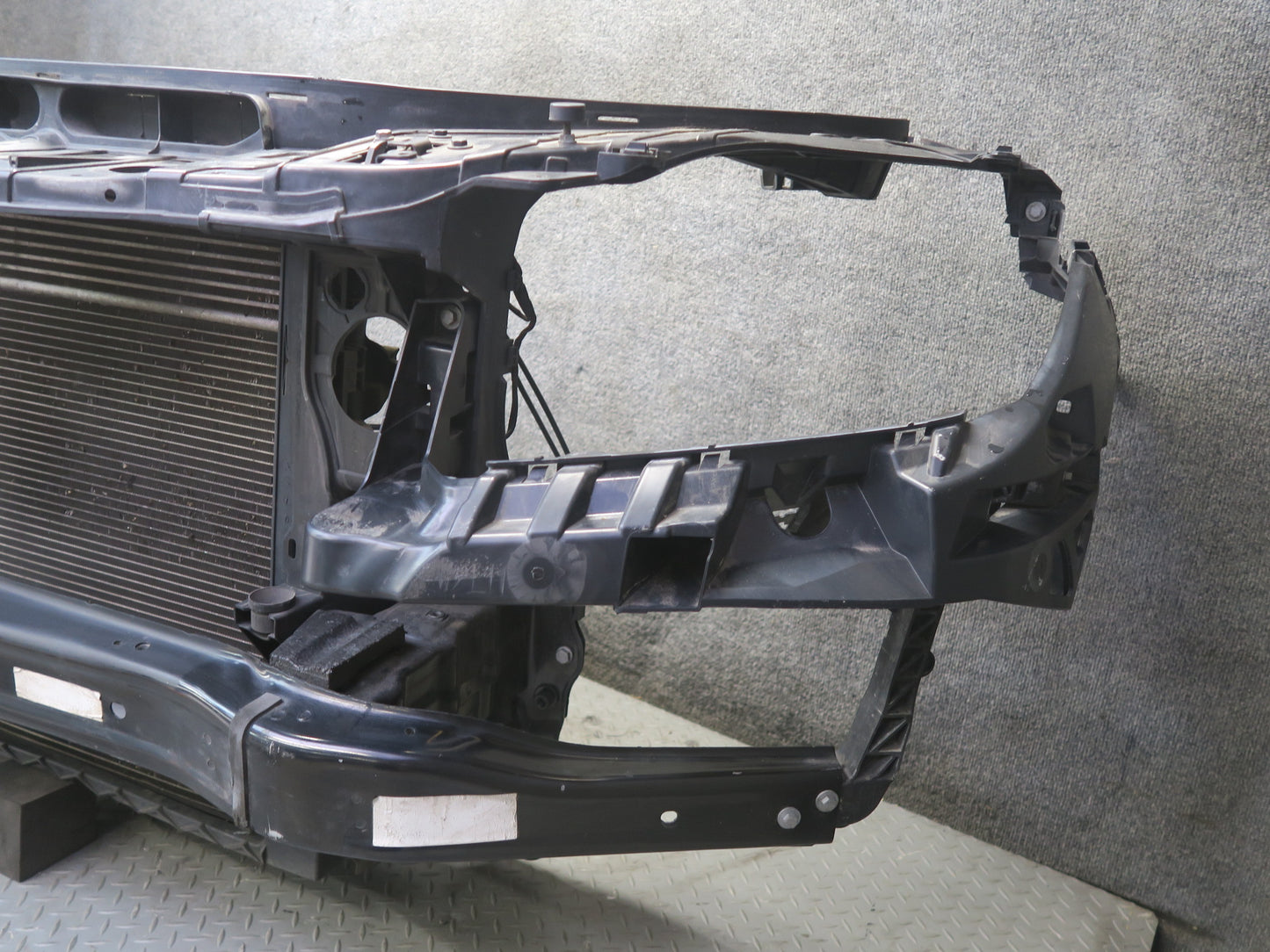 12-15 Mercedes W166 ML350 RWD Engine Radiator Core Cooling Fan Shroud Assy OEM
