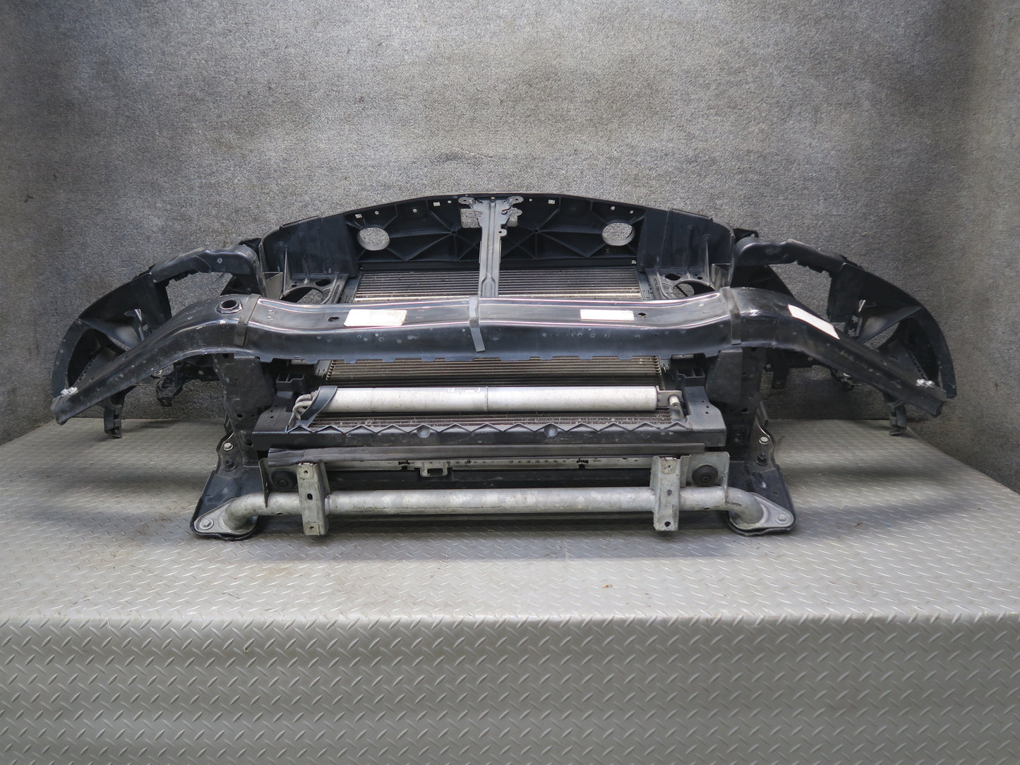 12-15 Mercedes W166 ML350 RWD Engine Radiator Core Cooling Fan Shroud Assy OEM