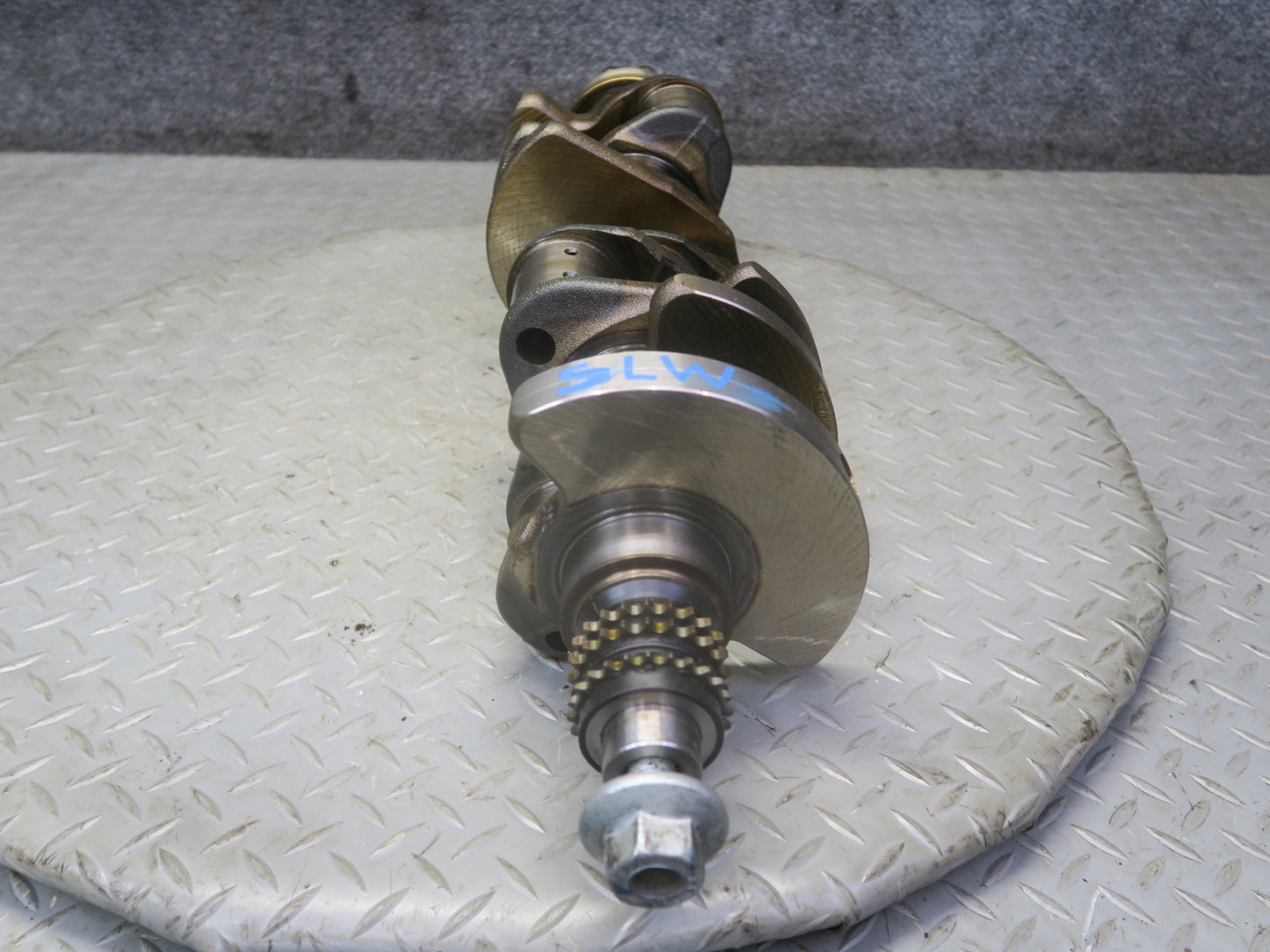 07-09 Mercedes R230 SL550 M273 273.965 5.5L Engine Crankshaft 112K Miles OEM