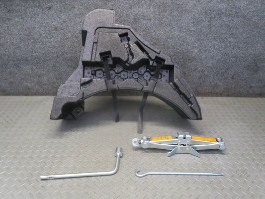 09-20 Nissan Z34 370Z Coupe Emergency Spare Tire Lift Jack Tool w Foam OEM