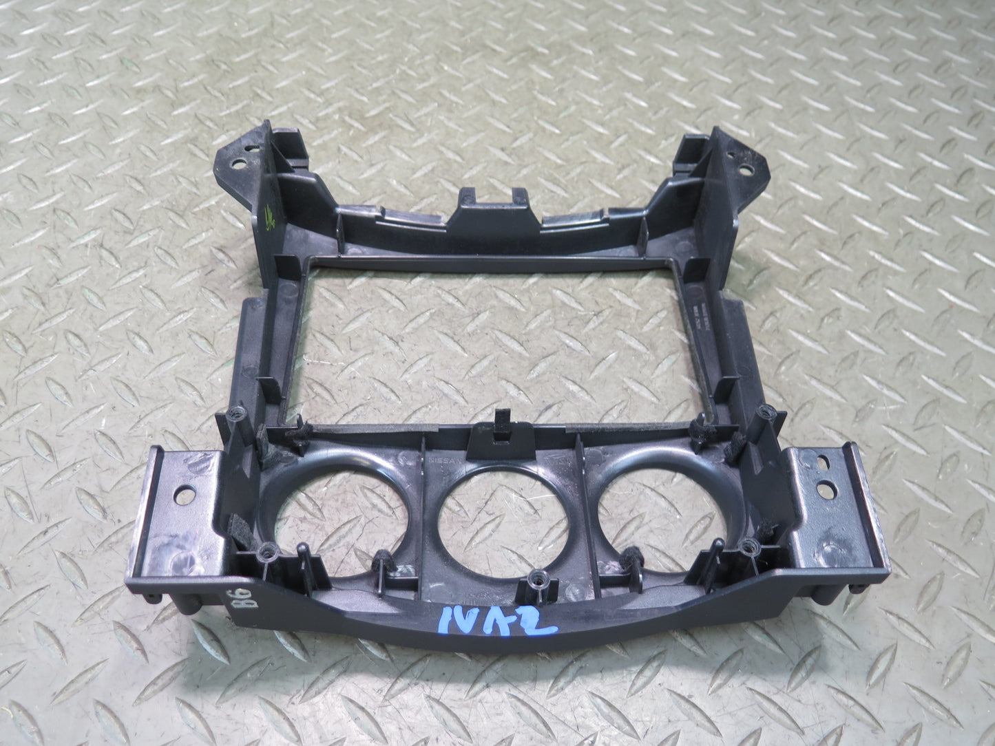 09-20 Nissan Z34 370Z Dash Center Radio Climate Control Trim Bezel Cover OEM