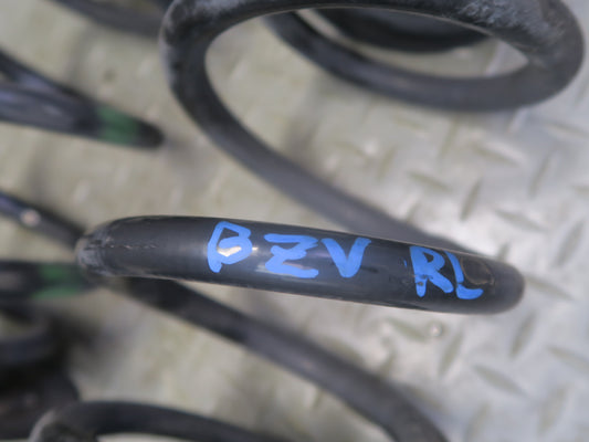 03-08 BMW E85 Z4 Set of 2 Rear Left & Right Suspension Coil Spring 66K Miles OEM