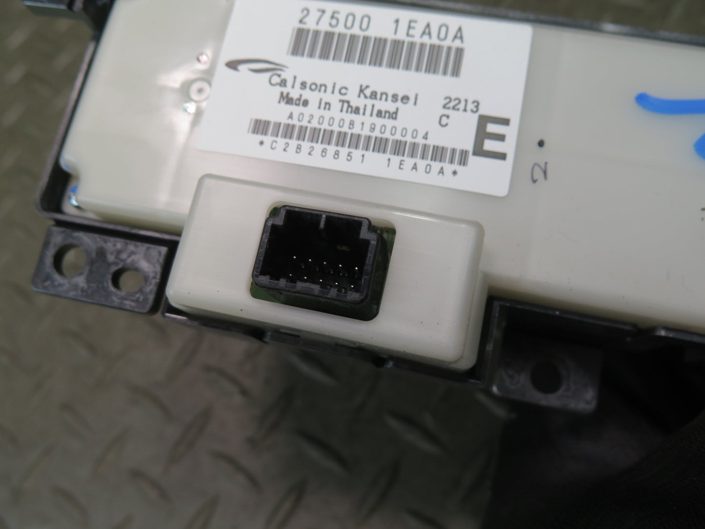 09-20 Nissan Z34 370Z A/C Climate Control Switch Panel Assembly 27500-1EA0A OEM
