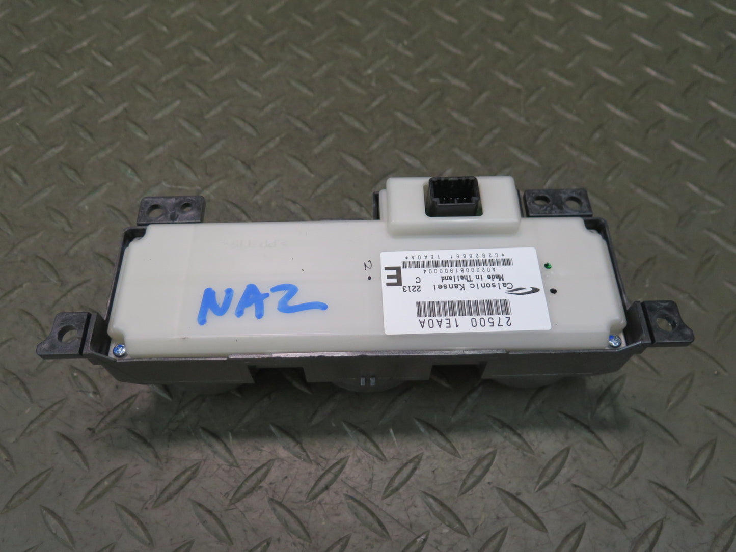 09-20 Nissan Z34 370Z A/C Climate Control Switch Panel Assembly 27500-1EA0A OEM