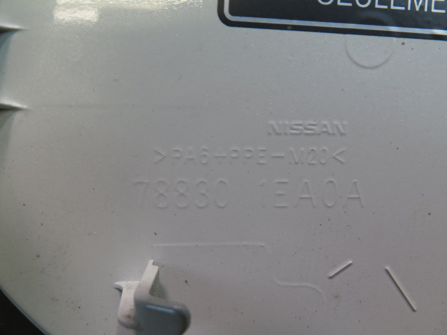 09-20 Nissan Z34 370Z Fuel Tank Filler Door Lid Cover OEM