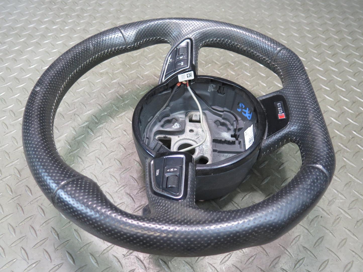 2013 Audi RS5 8F7 Sport Multifunction Leather Steering w Shifter Paddle OEM