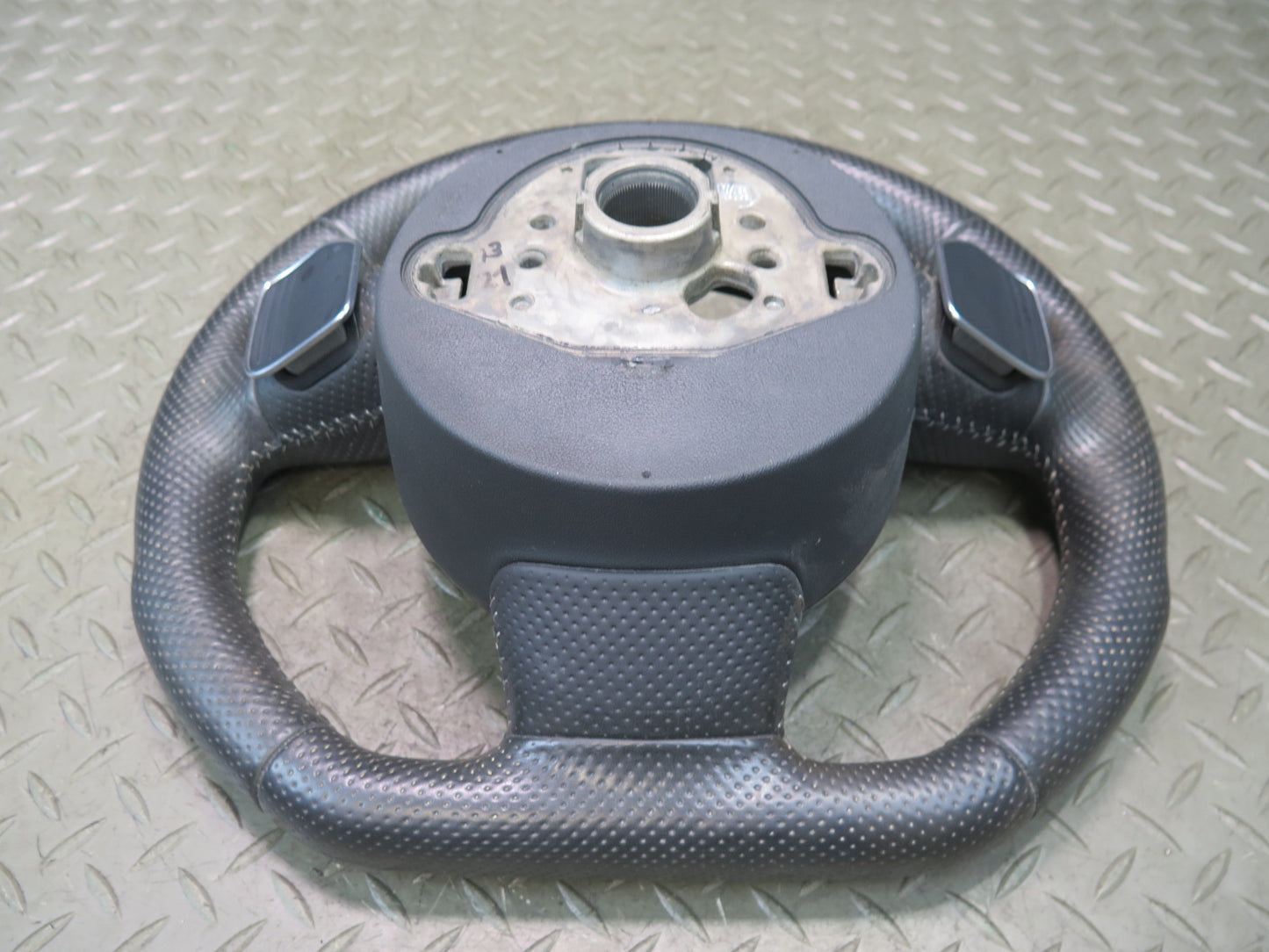 2013 Audi RS5 8F7 Sport Multifunction Leather Steering w Shifter Paddle OEM