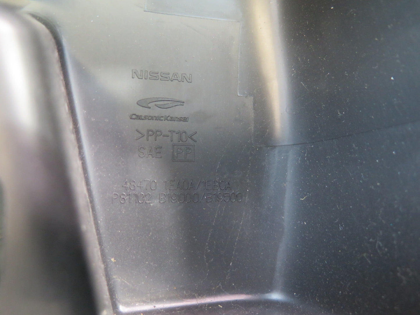 09-20 Nissan Z34 370Z M/T Lower Steering Column Trim Cover Black 48470-1EA0A OEM