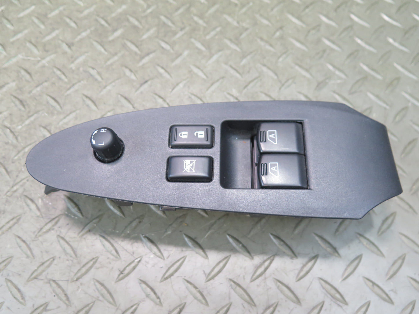 09-20 Nissan 370Z Coupe Left Door Master Power Window Mirror Switch w Trim OEM