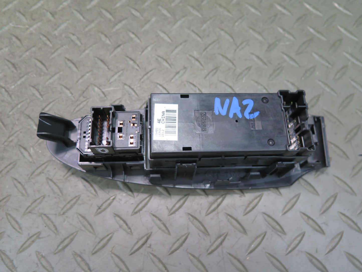 09-20 Nissan 370Z Coupe Left Door Master Power Window Mirror Switch w Trim OEM