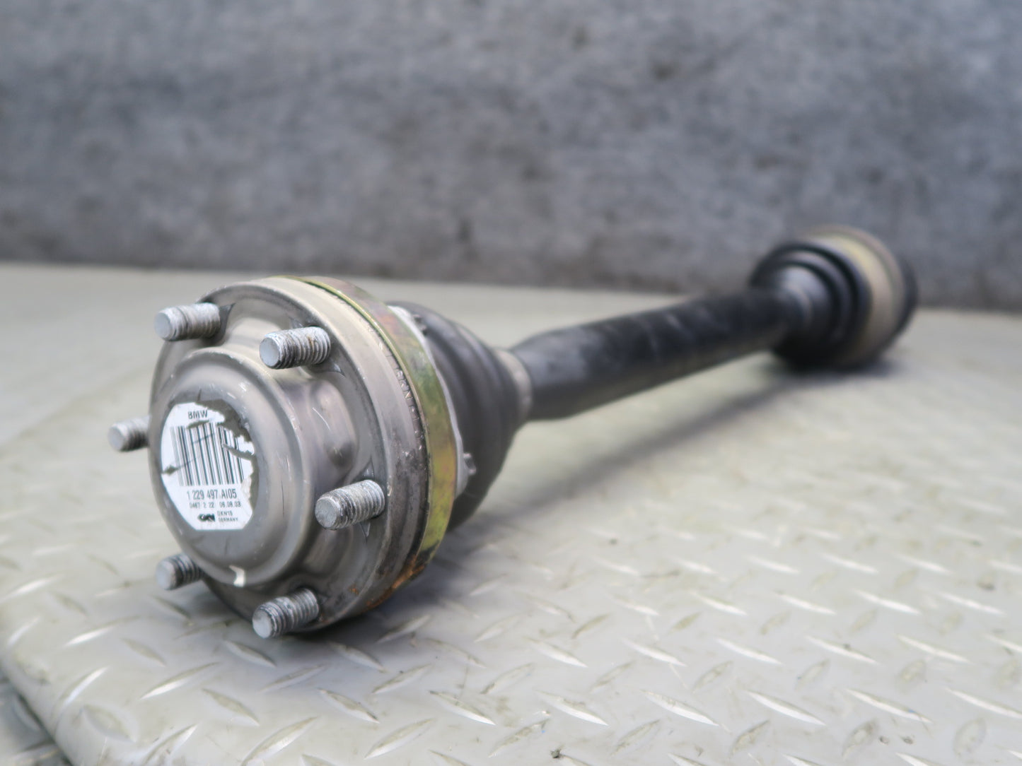 03-05 BMW E85 Z4 M/T Rear Left Suspension Axle Shaft 66K Miles 1229497 OEM