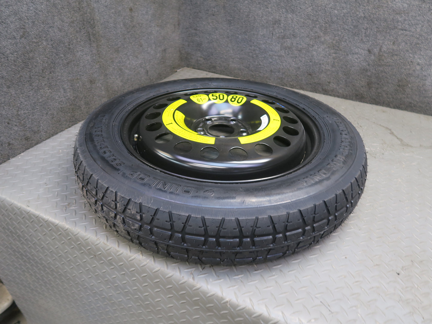 12-15 Mercedes W166 Ml-class Spare Tire R18" Wheel 18x4.0B ET40 1644000002 OEM