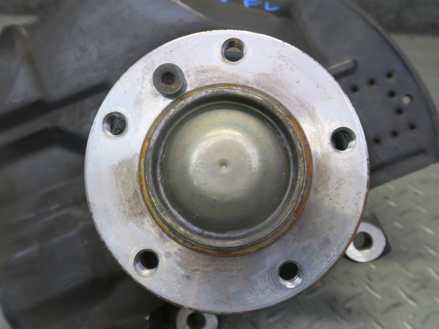 03-08 BMW E85 Z4 RWD Front Left Spindle Knuckle Wheel Hub Bearing 66K Miles OEM