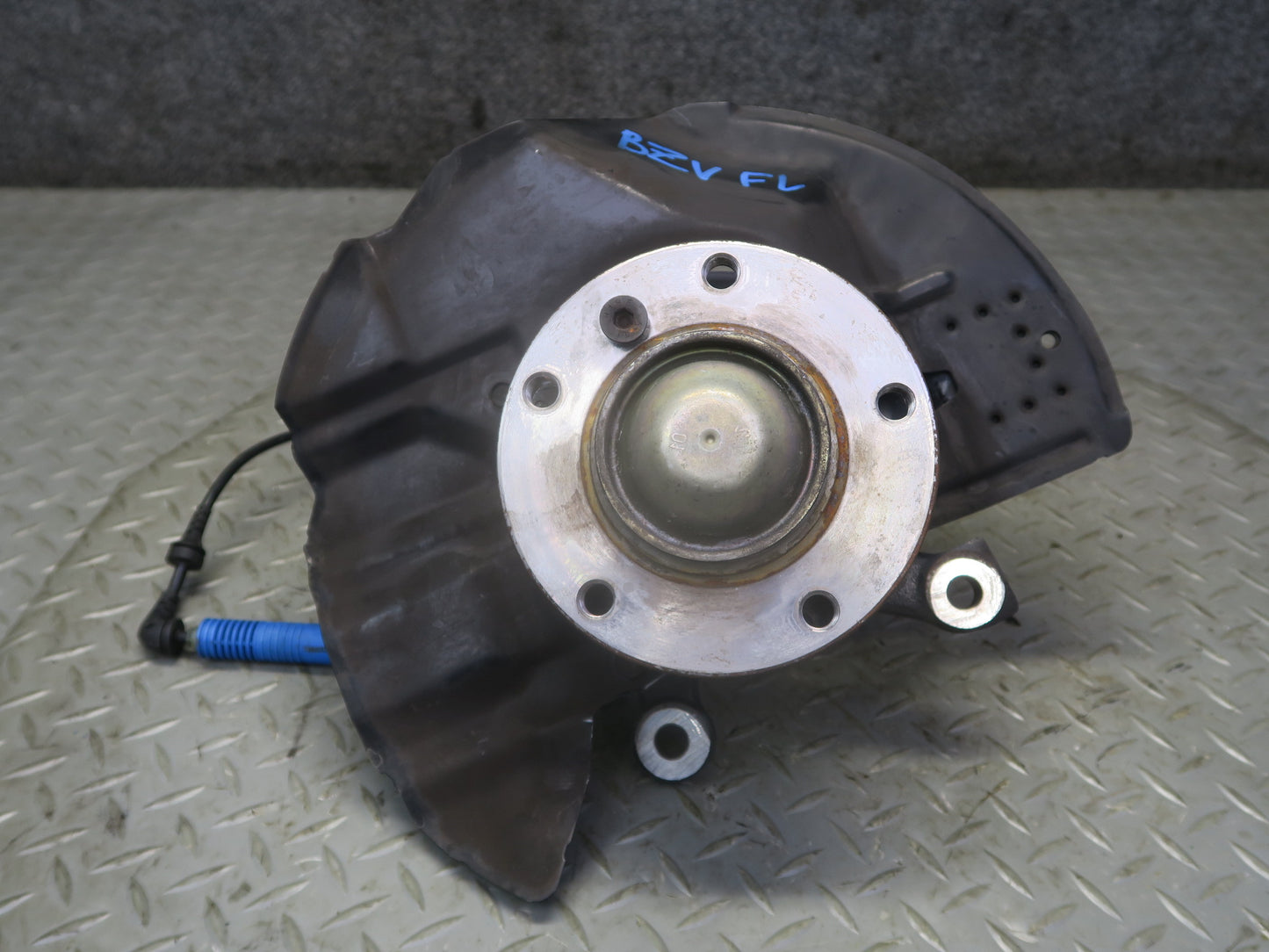 03-08 BMW E85 Z4 RWD Front Left Spindle Knuckle Wheel Hub Bearing 66K Miles OEM