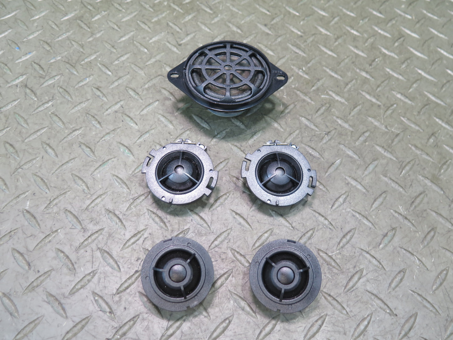 08-16 Audi S5 B8 Coupe Set of 5 Bang & Olufsen Audio Tweeter Speaker OEM