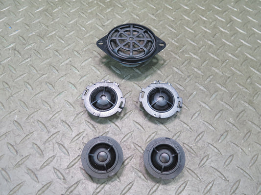 08-16 Audi S5 B8 Coupe Set of 5 Bang & Olufsen Audio Tweeter Speaker OEM