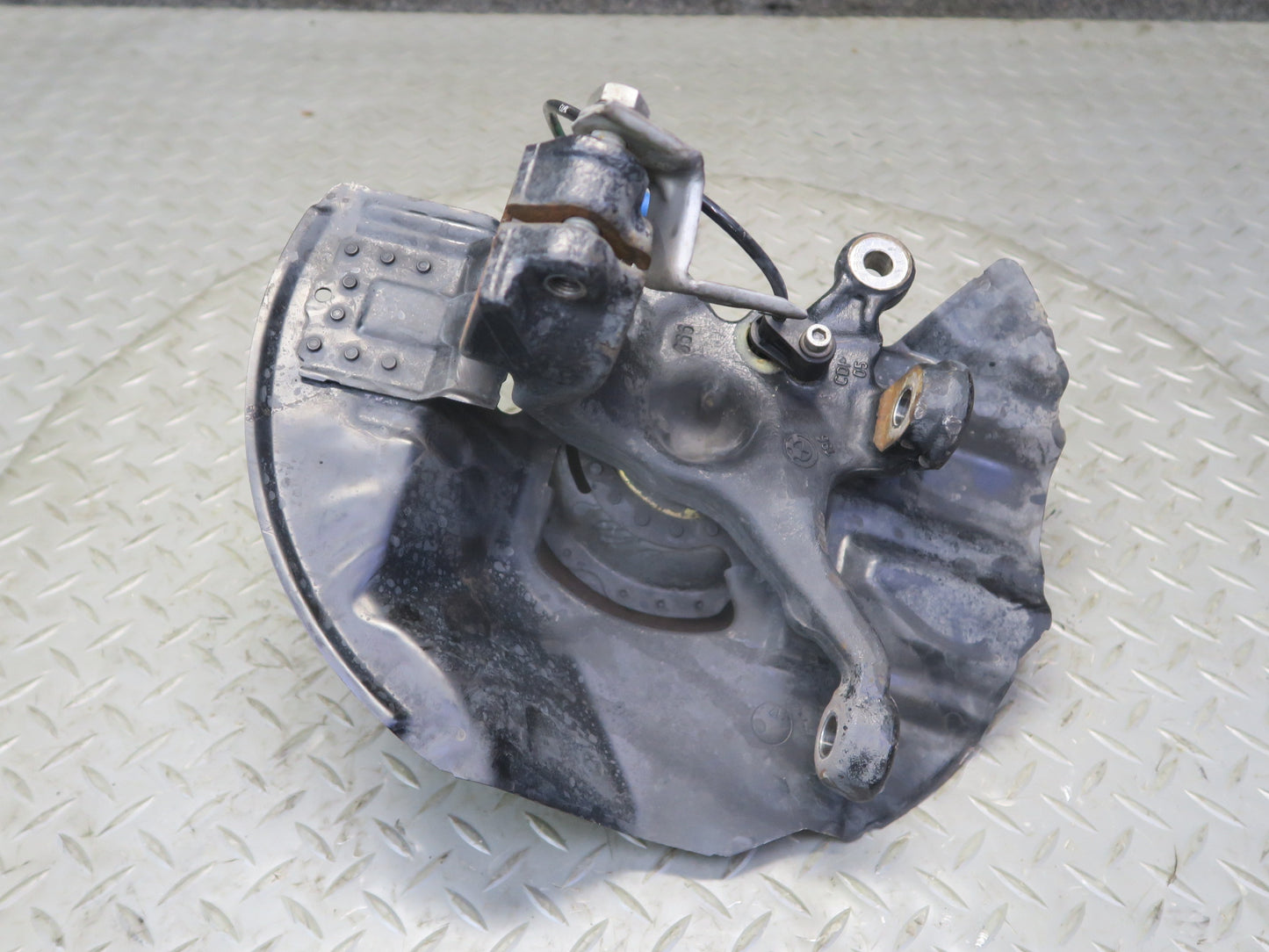 03-08 BMW E85 Z4 RWD Front Right Spindle Knuckle Wheel Hub Bearing 66K Miles OEM