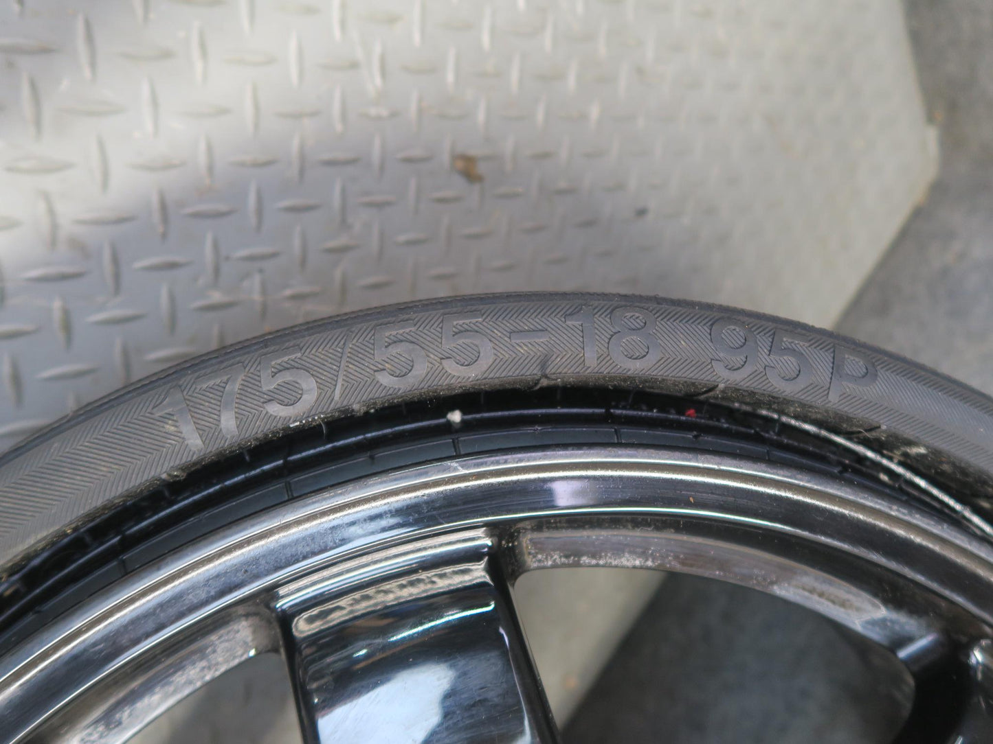 14-20 Maserati Ghibli M157 SQ4 Emergency Spare Tire R18 18" Wheel 18x6J 175/55