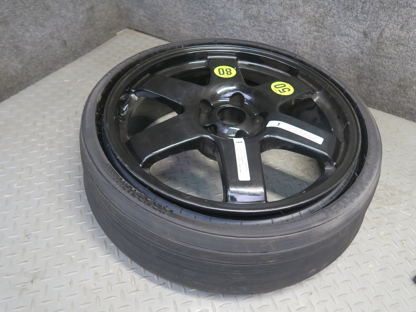 14-20 Maserati Ghibli M157 SQ4 Emergency Spare Tire R18 18" Wheel 18x6J 175/55
