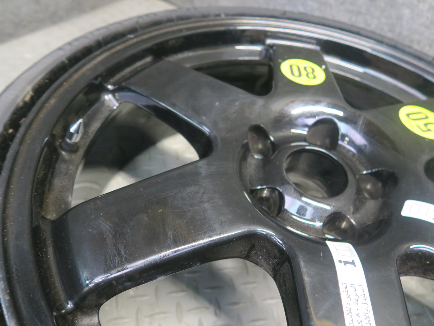 14-20 Maserati Ghibli M157 SQ4 Emergency Spare Tire R18 18" Wheel 18x6J 175/55