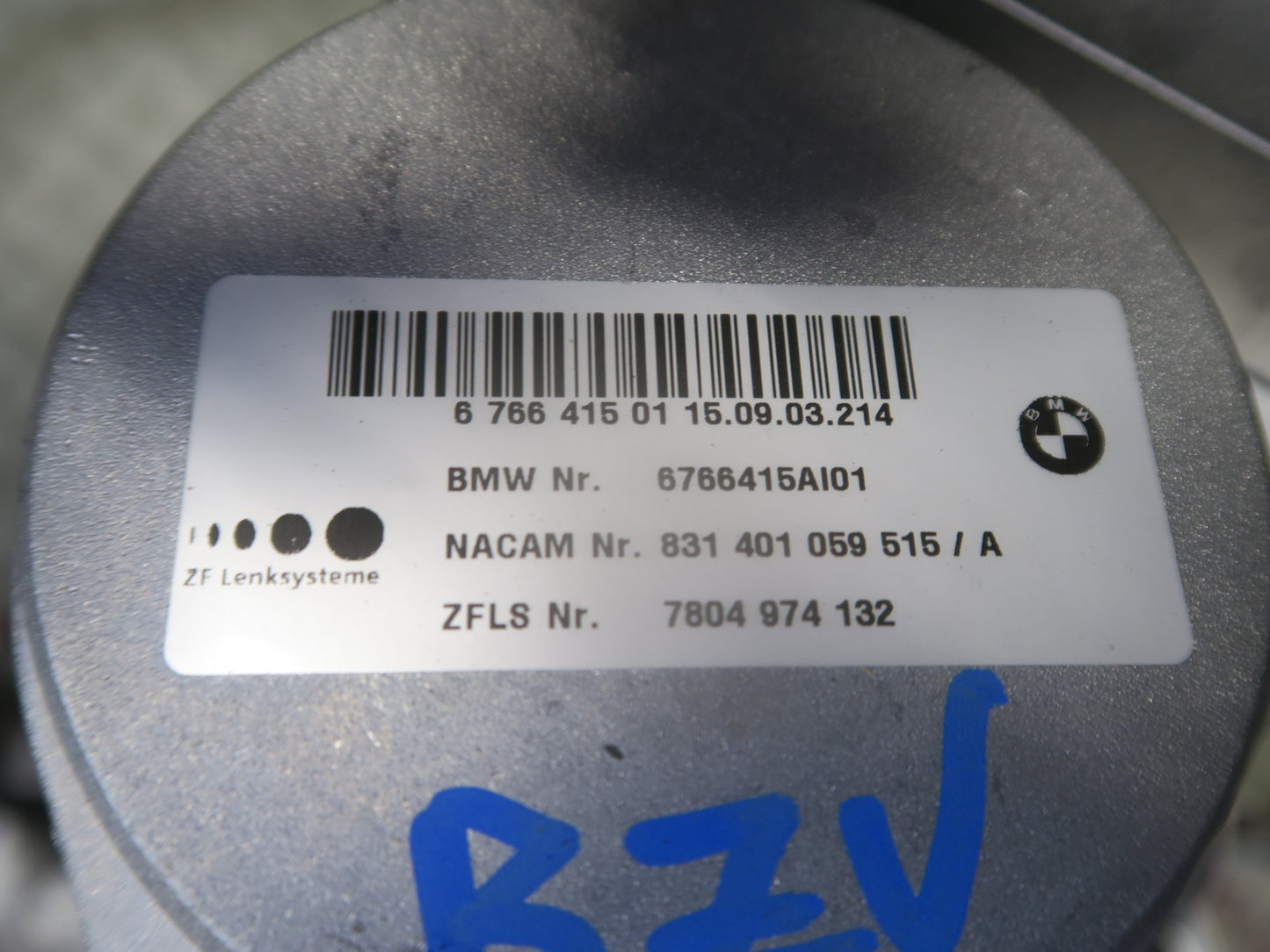 03-05 BMW E85 Z4 M/T Electric Power Steering Column w Motor Assy 66K Miles OEM