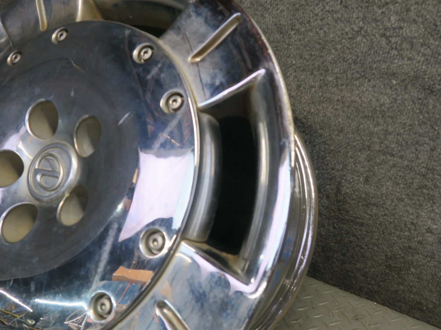02-10 Lexus UZZ40L SC430 Factory R18 18" Chrome Wheel Rim 18x8JJ ET45 OEM