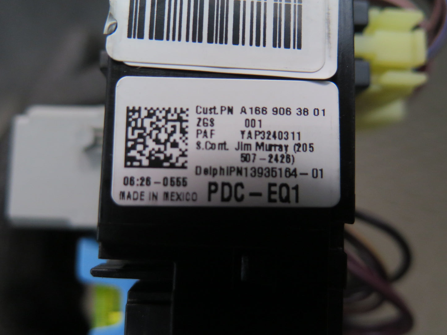 12-15 Mercedes W166 Ml-class Fuse Relay Box Module 1669063801 OEM