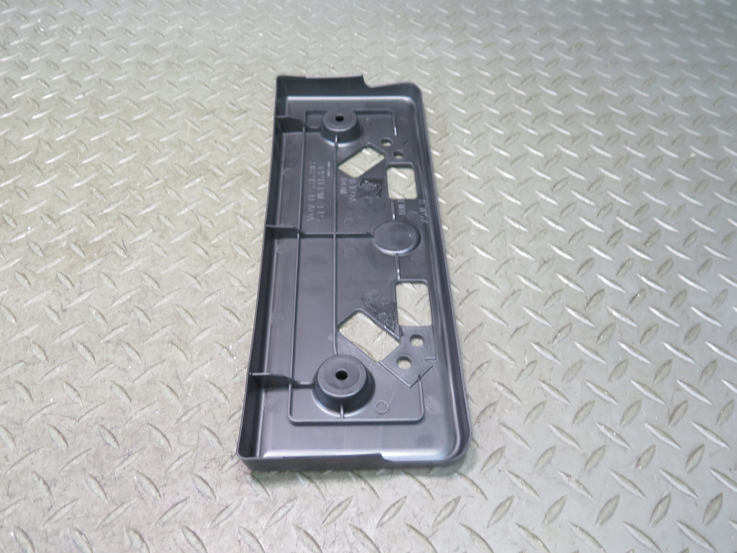 09-20 Nissan 370Z Z34 Front Bumper License Plate Bracket Holder 96212-1EA0A OEM