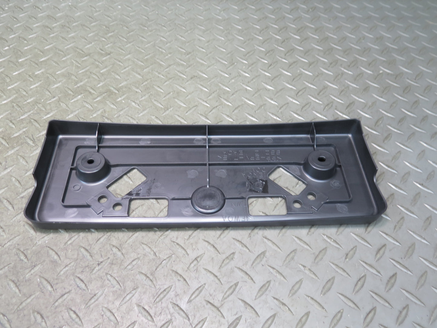 09-20 Nissan 370Z Z34 Front Bumper License Plate Bracket Holder 96212-1EA0A OEM