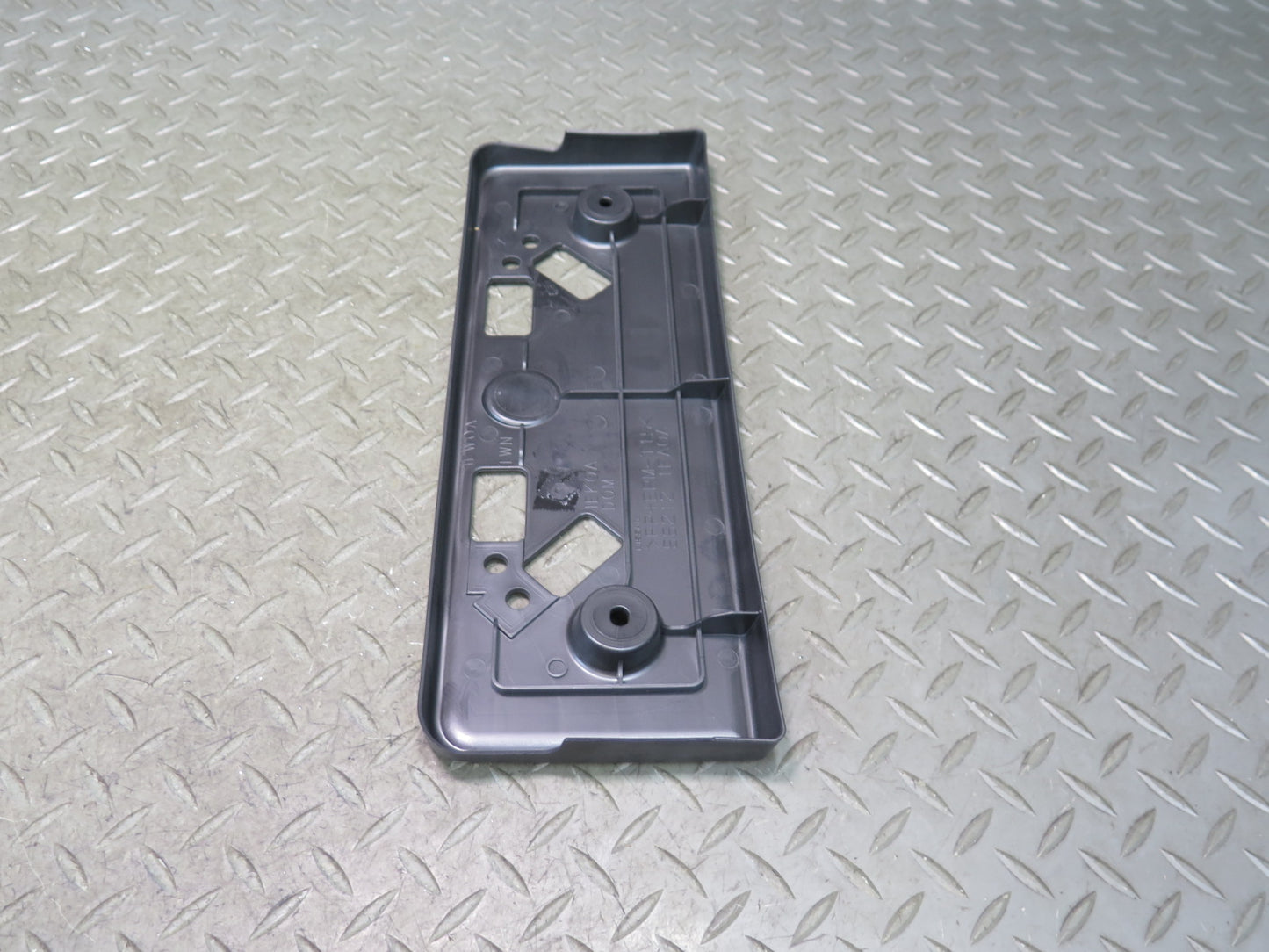 09-20 Nissan 370Z Z34 Front Bumper License Plate Bracket Holder 96212-1EA0A OEM