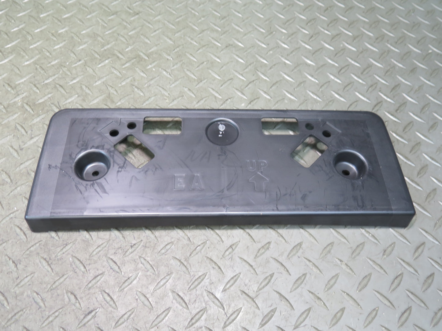 09-20 Nissan 370Z Z34 Front Bumper License Plate Bracket Holder 96212-1EA0A OEM