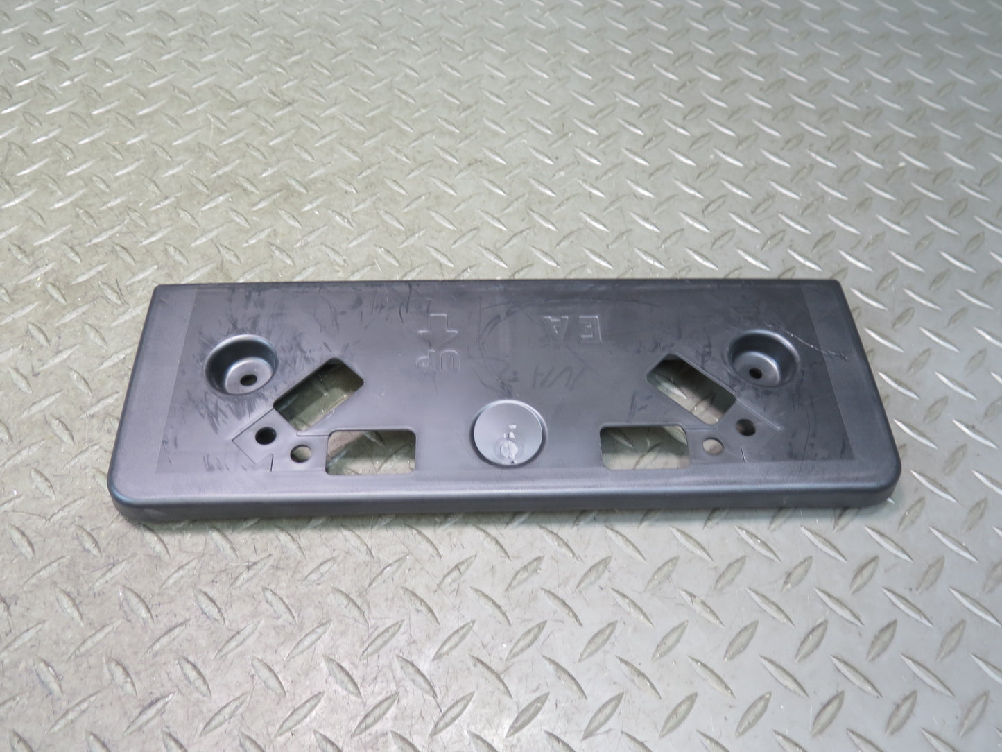 09-20 Nissan 370Z Z34 Front Bumper License Plate Bracket Holder 96212-1EA0A OEM