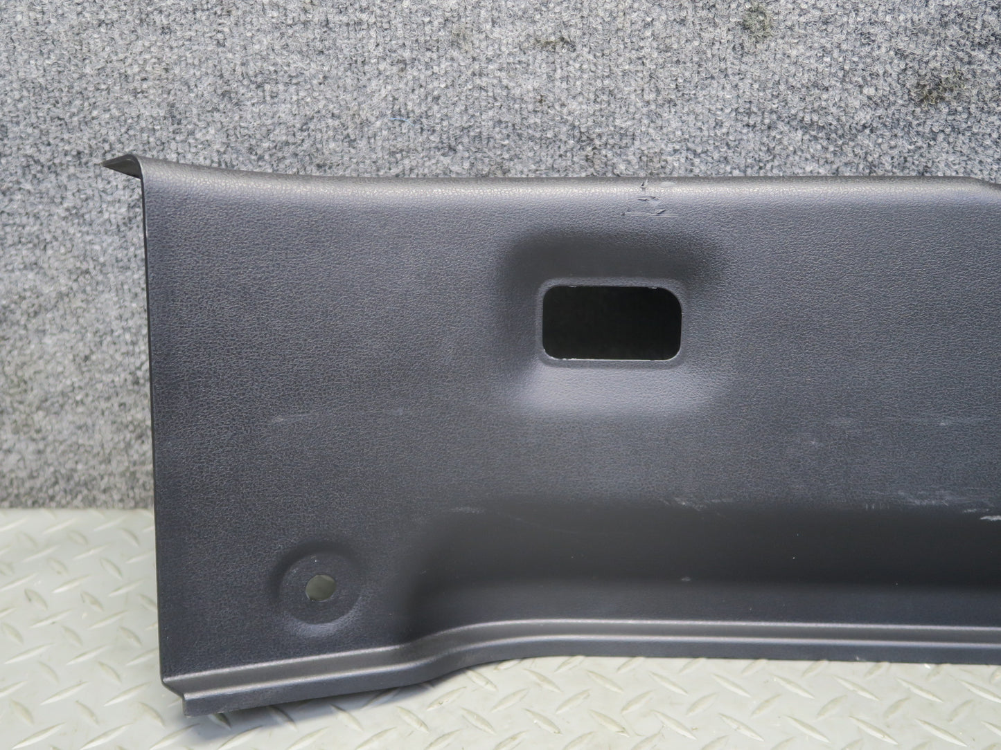 09-20 Nissan 370Z Z34 Coupe Rear Trunk Trim Cover Panel Black 84992-1EA0A OEM