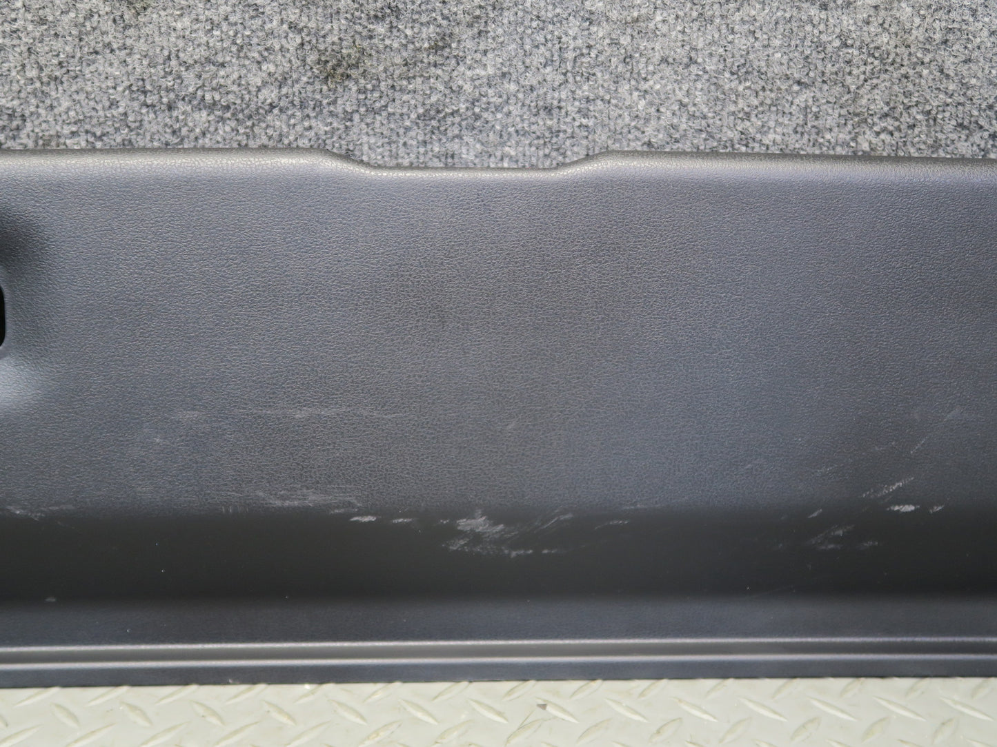 09-20 Nissan 370Z Z34 Coupe Rear Trunk Trim Cover Panel Black 84992-1EA0A OEM