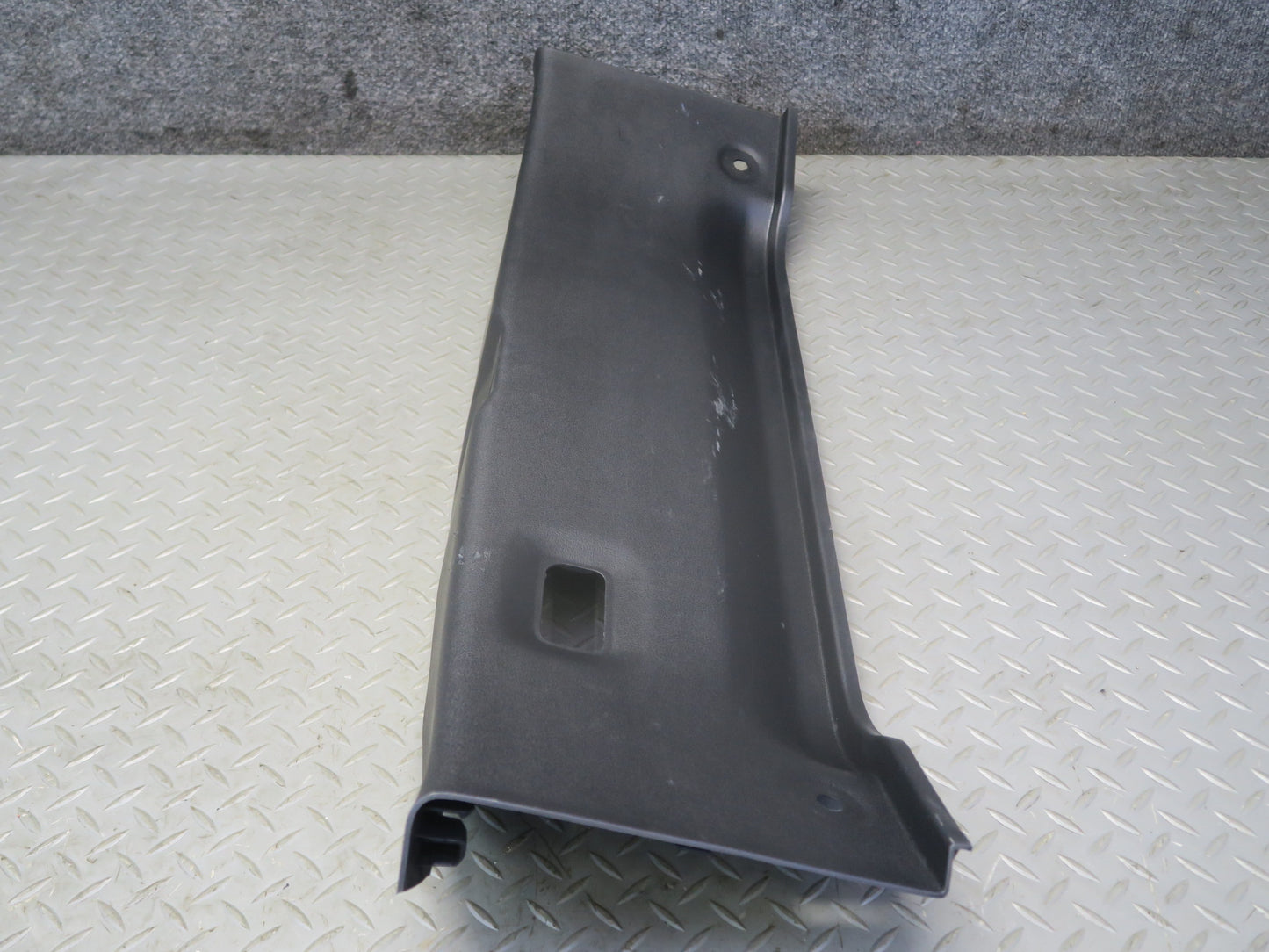 09-20 Nissan 370Z Z34 Coupe Rear Trunk Trim Cover Panel Black 84992-1EA0A OEM