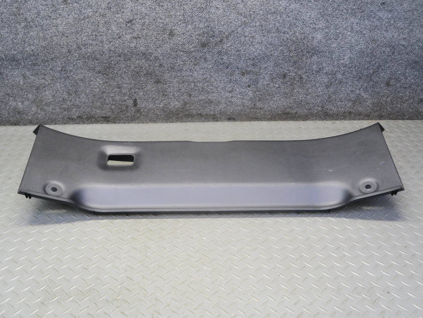 09-20 Nissan 370Z Z34 Coupe Rear Trunk Trim Cover Panel Black 84992-1EA0A OEM