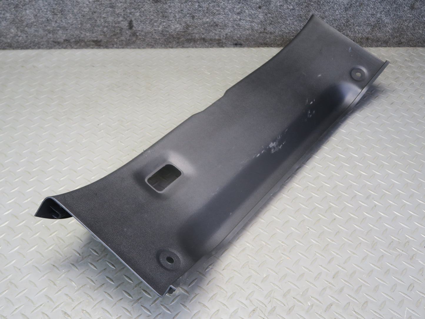 09-20 Nissan 370Z Z34 Coupe Rear Trunk Trim Cover Panel Black 84992-1EA0A OEM