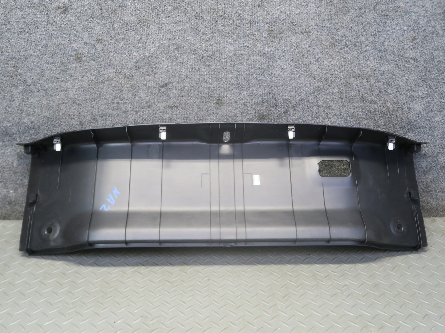 09-20 Nissan 370Z Z34 Coupe Rear Trunk Trim Cover Panel Black 84992-1EA0A OEM