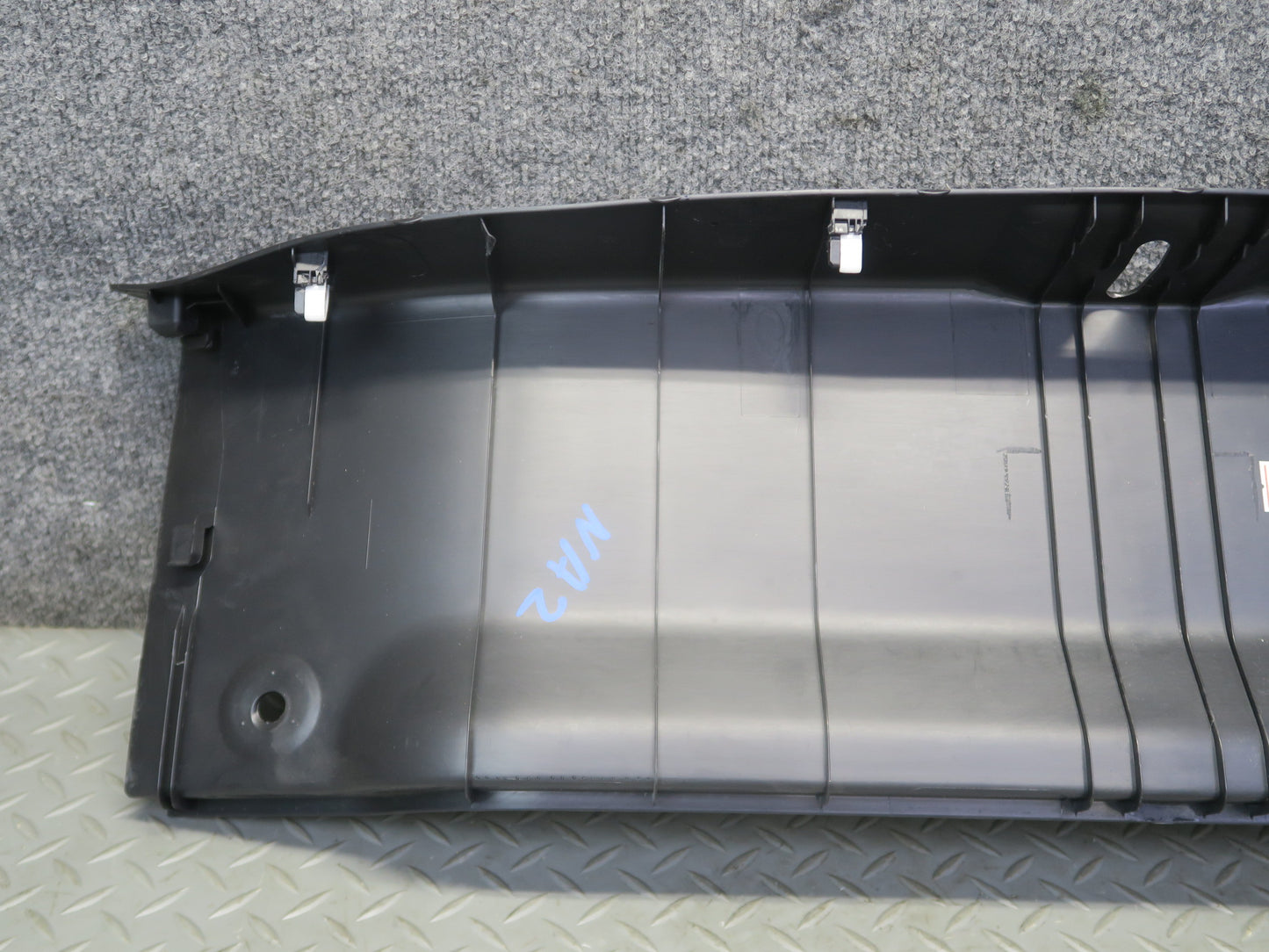 09-20 Nissan 370Z Z34 Coupe Rear Trunk Trim Cover Panel Black 84992-1EA0A OEM