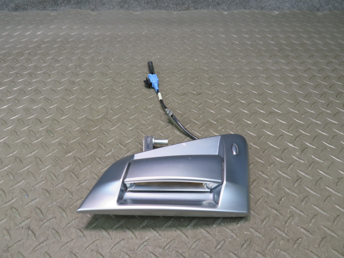 09-17 Nissan 370Z Z34 Front Right Door Exterior Handle Silver OEM