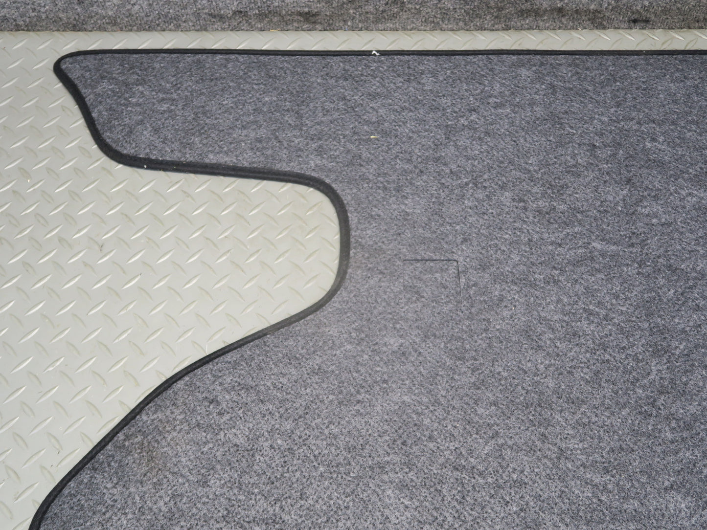 10-16 Nissan 370Z Coupe Trunk Floor MAT Carpet Cover w Spare Tire Cover Set OEM