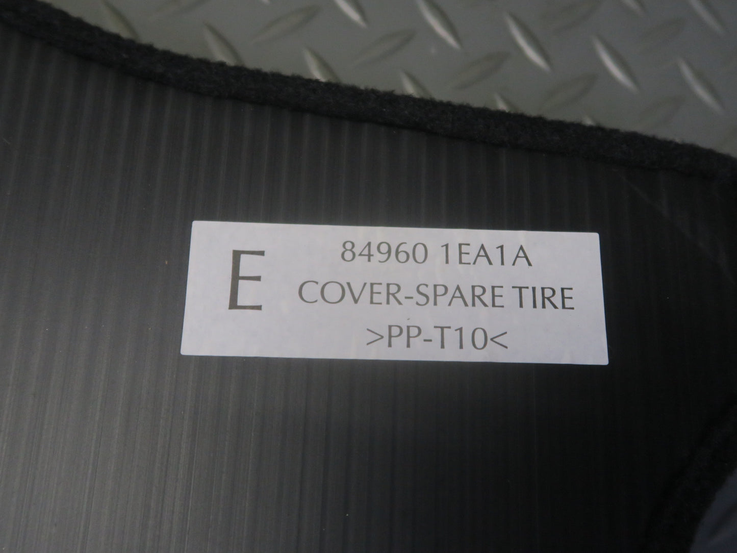 10-16 Nissan 370Z Coupe Trunk Floor MAT Carpet Cover w Spare Tire Cover Set OEM