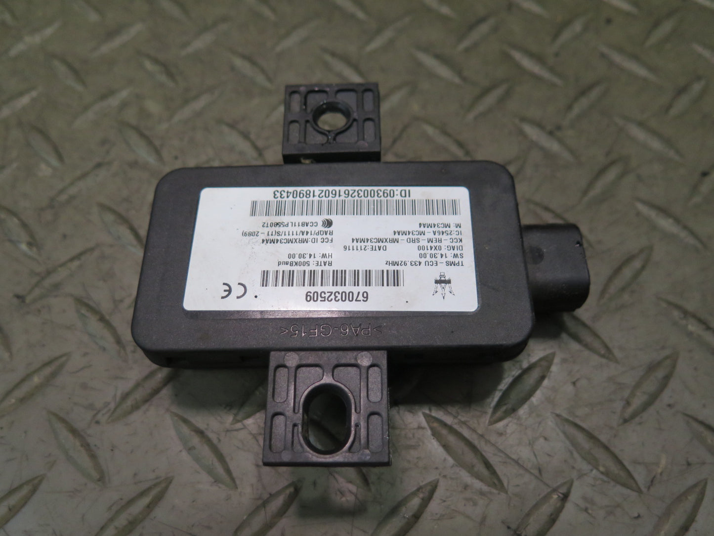 2014-2020 Maserati Ghibli M157 TPMS Tire Pressure Monitoring Control Module Unit