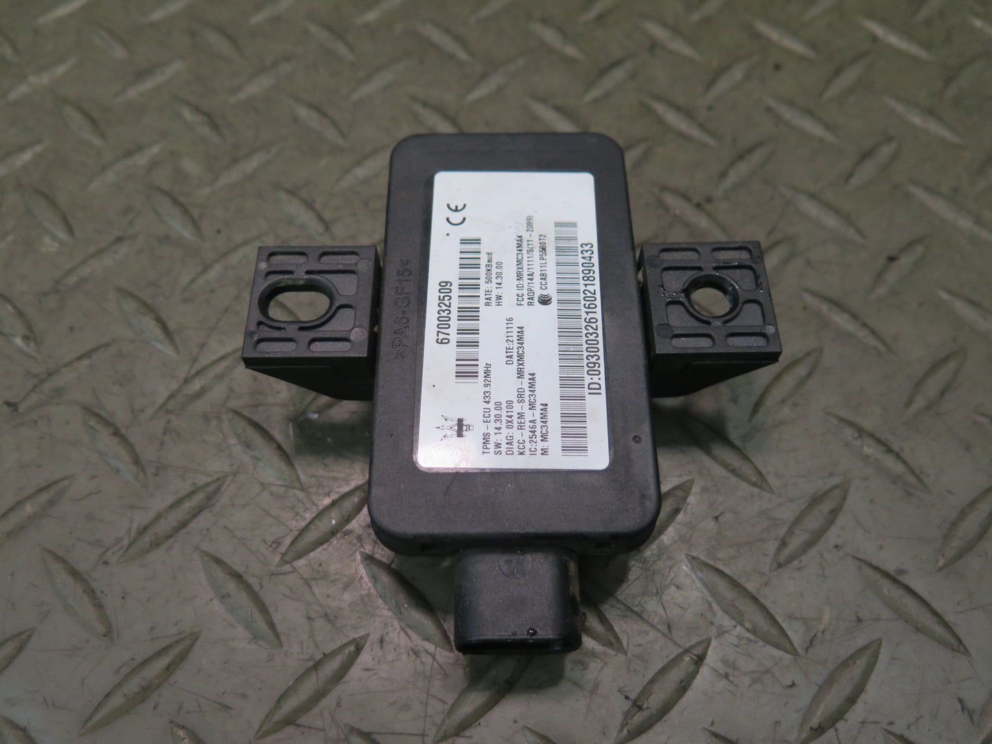 2014-2020 Maserati Ghibli M157 TPMS Tire Pressure Monitoring Control Module Unit