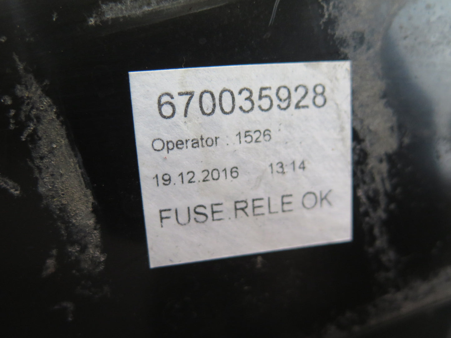 2014-2017 Maserati Ghibli M157 SQ4 Engine Bay Fuse Relay Junction Box